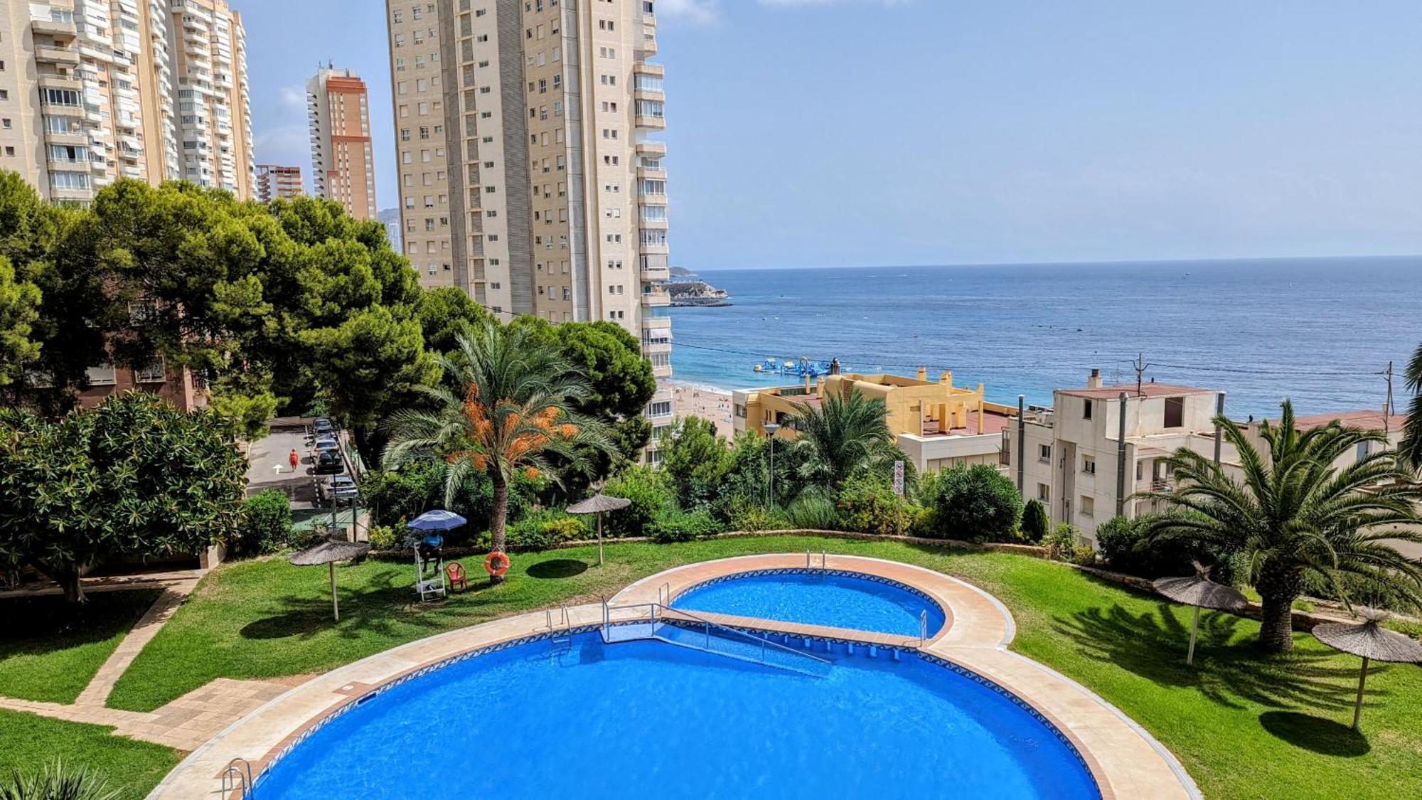 Pintor Sorolla Sea Front Apartment Benidorm Kültér fotó